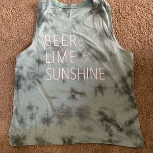 Crop tank.